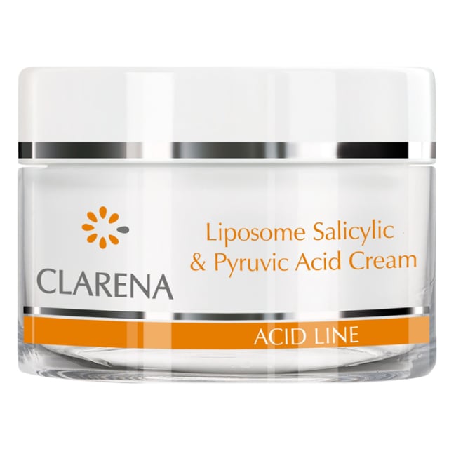 Clamanti Salon Supplies - Clarena Acid Line Anti Acne Cream with Pyruvic and Salicylic Acid 50ml