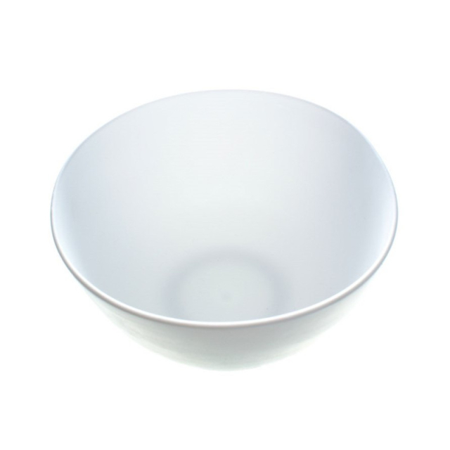 Clamanti Salon Supplies - Silicone Bowl White for Algae Masks Serums Henna and Spa Treatments 1pc