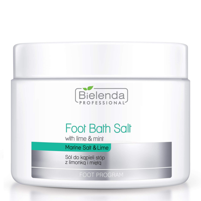 Clamanti Salon Supplies - Bielenda Professional Foot Bath Salt With Lime and Mint 600g