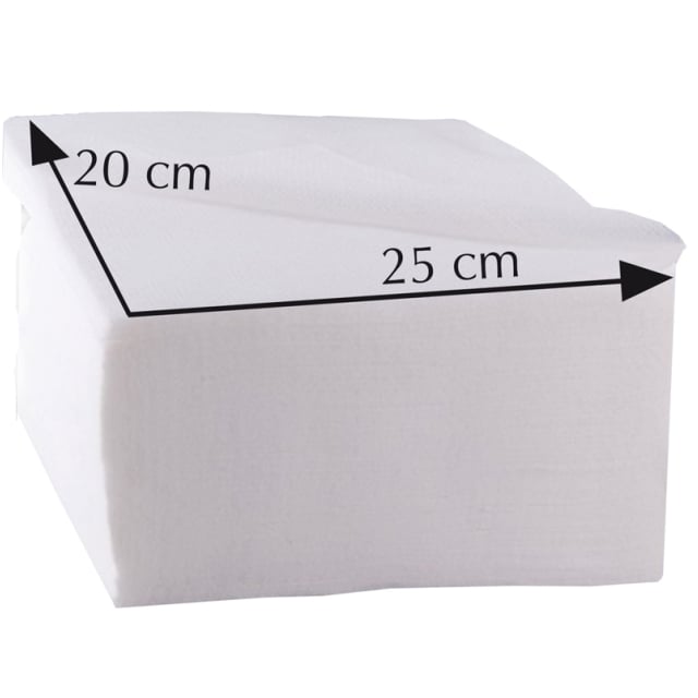 Clamanti Salon Supplies - Professional Bio Eco Face Cleaning Wipes for Salon and Home Use 25x20cm 100pcs