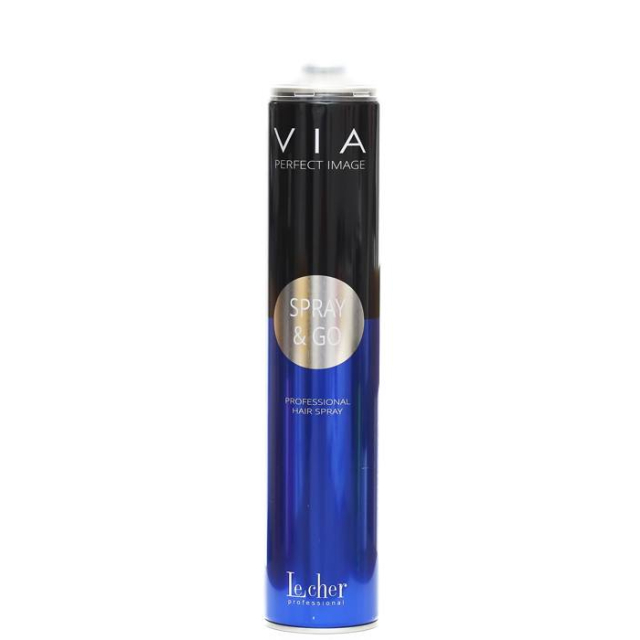 Clamanti Salon Supplies - Lecher Professional Via Perfect Image Spray and Go Strong Hairspray 750ml