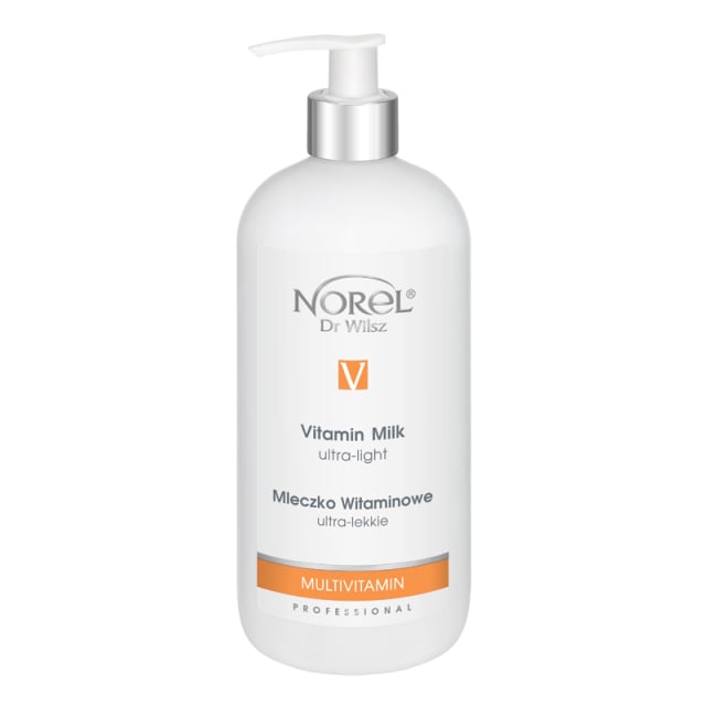 Clamanti Salon Supplies - Norel Professional Multi Vitamin Ultra Light Vitamin Cleansing Milk 500ml
