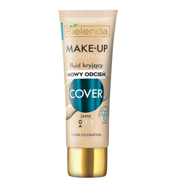 Clamanti Salon Supplies - Bielenda Make Up Academie Fluid Foundation Cover Light 30g