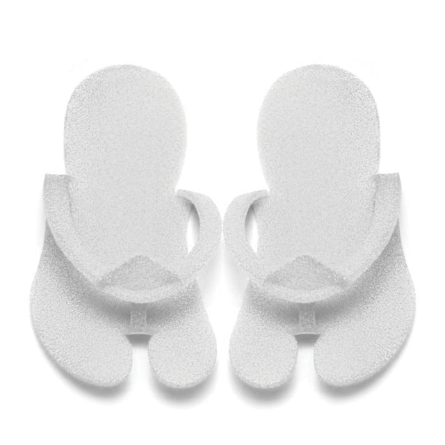 Clamanti Salon Supplies - Professional Disposable Foam Flip Flops for Beauty Salon Spa Hotels and Home Use 10 pairs