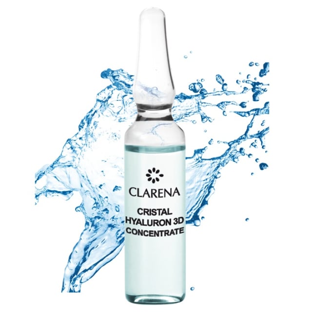 Clamanti Salon Supplies - Clarena Crystal Hyaluron 3D Ultra Moisturizing Wrinkle Filler Concentrate 10x3ml