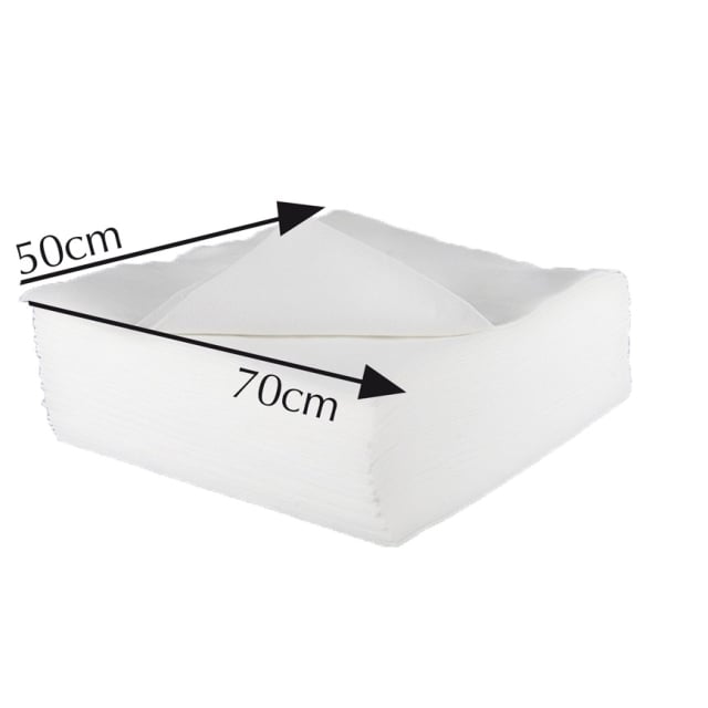 Clamanti Salon Supplies - Professional Smooth Disposable Non Woven Towels 50x70cm 50pcs
