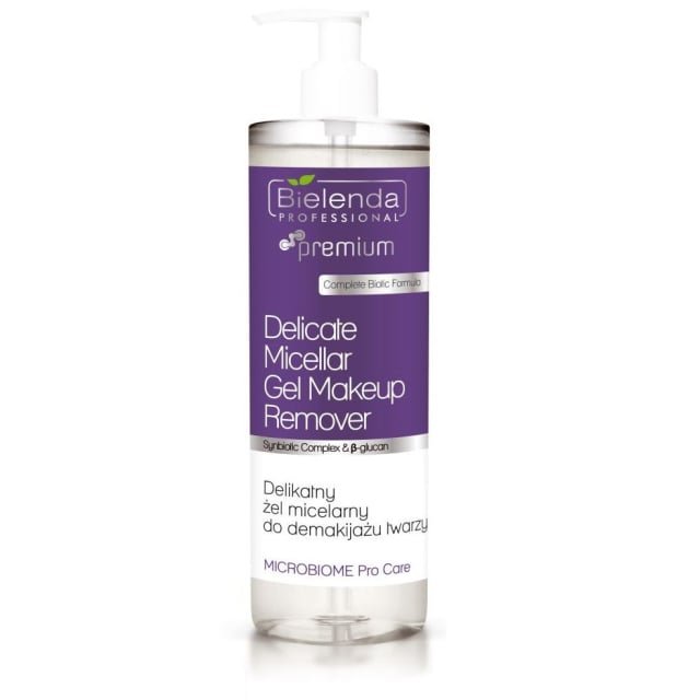 Clamanti Salon Supplies - Bielenda Professional Microbiome Pro Delicate Micellar Gel Makeup Remover 500ml