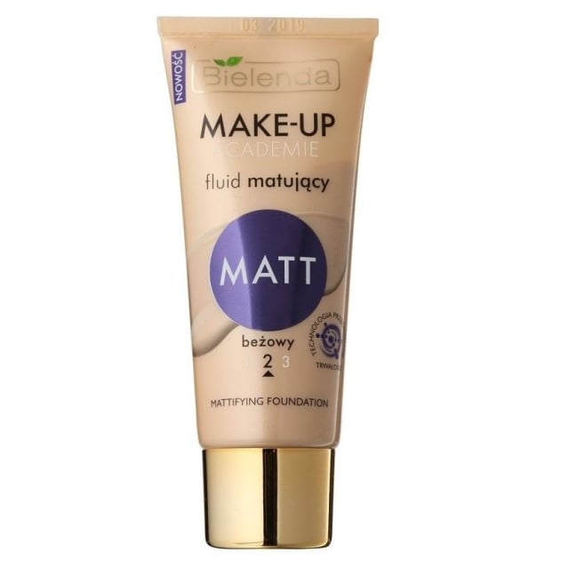 Clamanti Salon Supplies - Bielenda Make Up Academie Matting Fluid Beige 30g