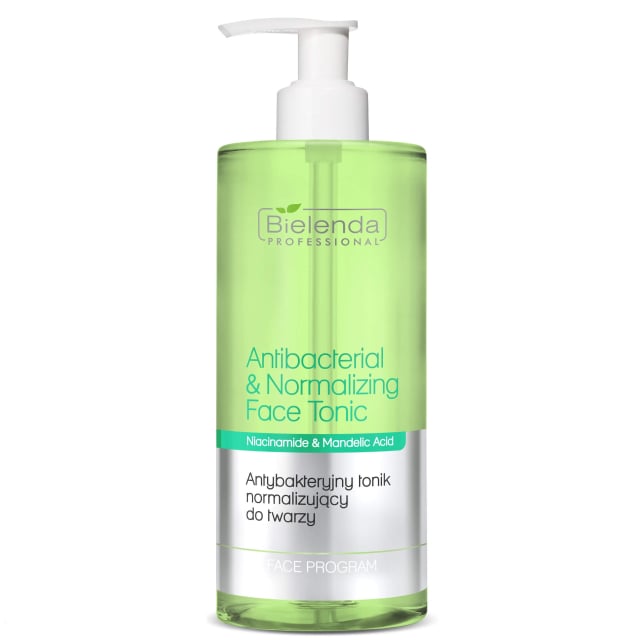 Clamanti Salon Supplies - Bielenda Professional Antibacterial and Normalizing Face Toner 500ml