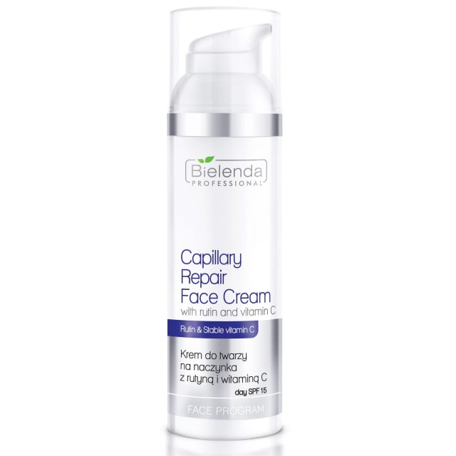 Clamanti Salon Supplies - Bielenda Professional Capillary Repair Face Cream with Rutin and Vitamin C 100ml