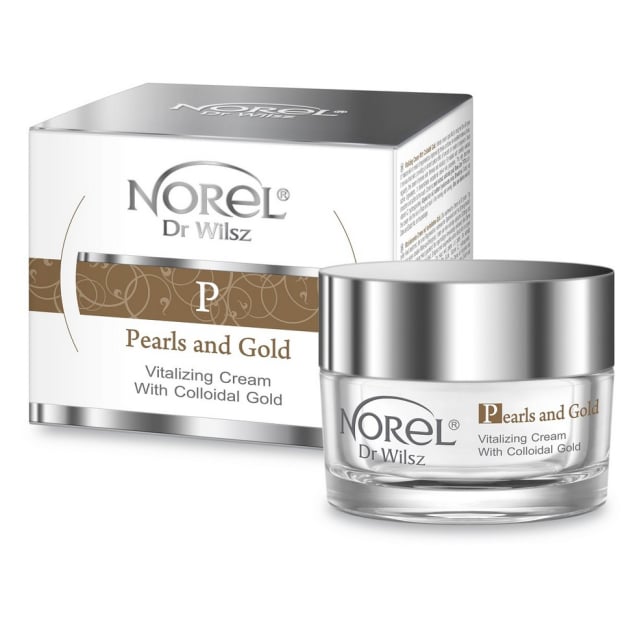 Clamanti Salon Supplies - Norel Pearls and Gold Vitalizing Cream with Colloidal Gold 50ml