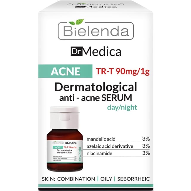 Clamanti Salon Supplies - Bielenda Dr Medica Dermatological Anti Acne Face Serum Day Night 30ml