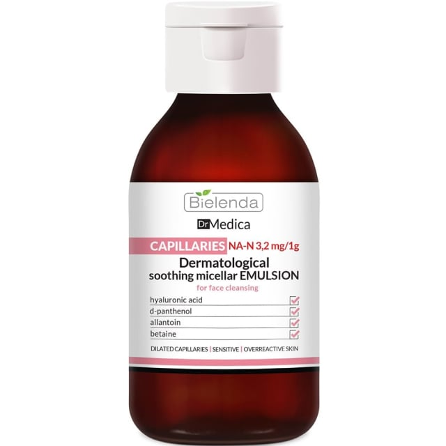 Clamanti Salon Supplies - Bielenda Dr Medica Capillaries Dermatological Cleansing Micellar Emulsion 250ml