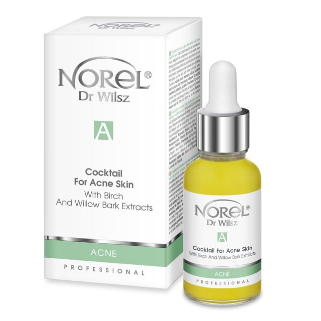 Clamanti Salon Supplies - Norel Professional Cocktail for Acne Skin with Birch and Willow Bark Extracts 30ml