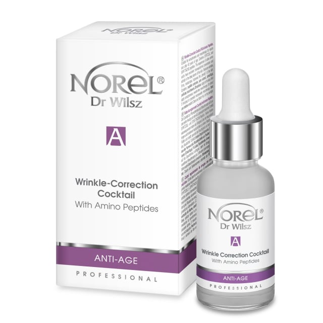 Clamanti Salon Supplies - Norel Professional Anti Age Wrinkle Correction Cocktail with Amino Peptides Complex 30ml