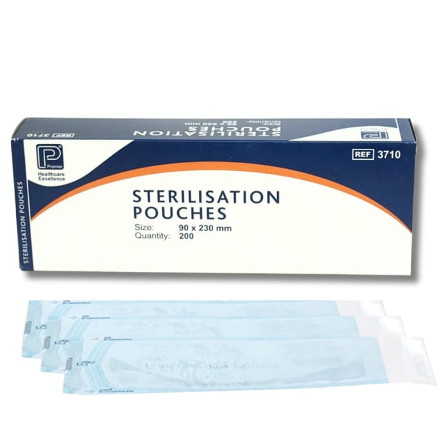 Clamanti Salon Supplies - Sterilisation Pouch 90 x 230mm - 1 Pouch