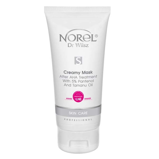 Clamanti Salon Supplies - Norel Professional Creamy Mask After AHA Treatment and Microdermabrasion with Panthenol &amp; Tamanu Oil 200ml