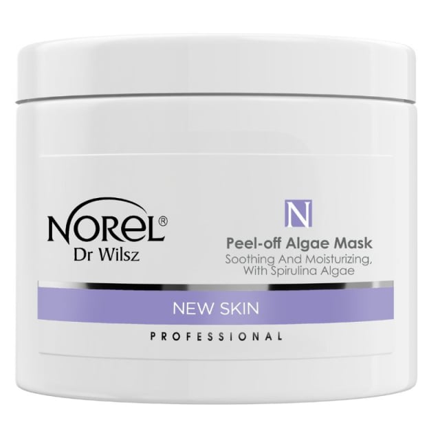 Clamanti Salon Supplies - Norel Professional New Skin Peel Off Soothing and Moisturising Algae Mask with Spirulina 250g