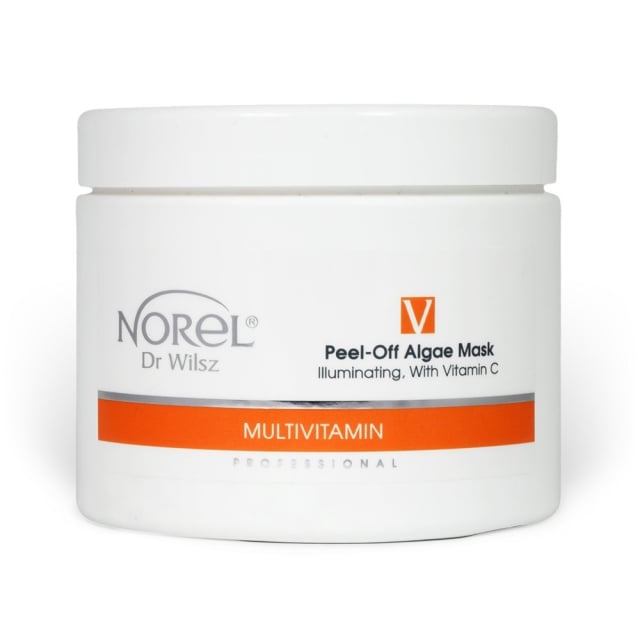 Clamanti Salon Supplies - Norel Professional Multivitamin Peel Off Algae Mask for Sensitive and Couperose Skin with Vit C 250g