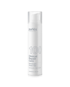 Clamanti Salon Supplies - Purles 100 Clinical Repair Care Hydracalm Cream Gel Hydrating & Soothing After invasive Treatments 100ml