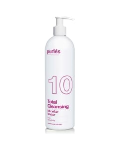 Purles 10 Total Cleansing Micellar Water Perfect Skin Cleanser & Hydrator 500ml