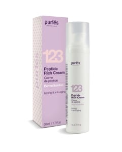 Purles 123 Derma Solution Peptide Rich Cream Firming & Anti Aging 50ml
