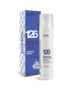 Purles 126 HydraOxy Intense Hyaluroxy Intense Hydration Cream for Dry and Mature Skin 50ml