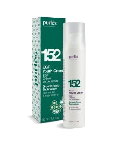Clamanti Salon Supplies - Purles 152 Growth Factor Technology EGF Youth Cream Intensive Regeneration & Anti Wrinkle Formula 50ml