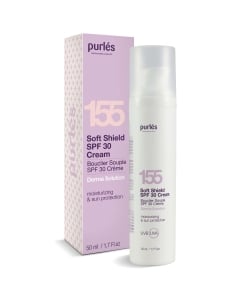 Purles 155 Derma Solution Soft Shield SPF 30 Cream High Protection & Hydrating 50ml