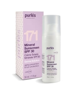 Purles 171 Derma Solution Mineral Sunscreen SPF30 Aging Prevention & Sun Protection 30ml