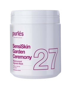 Clamanti Salon Supplies - Purles 27 SensiSkin Garden Ceremony Blackcurrant Alginate Mask Ultimate Skin Revitalization 700ml