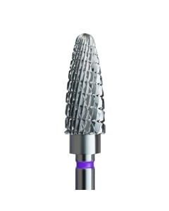 IQ Nails Tungsten Carbide Nail Drill Bit Pinecone Shaped Crosswise Cut 5mm Diameter for Manicure 274.134.050