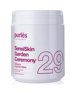 Clamanti Salon Supplies - Purles 29 SensiSkin Garden Ceremony Billberry Alginate Mask Soothining Mask for All Skin Types 700ml