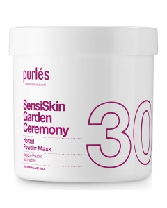 Clamanti Salon Supplies - Purles 30 SensiSkin Garden Ceremony Herbal Powder Mask Soothing Experience 300ml
