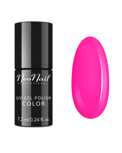 Clamanti Cosmetics- NeoNail UV/LED Hybrid Nail Gel Polish Candy Girl 7.2ml -Neon pink 3220
