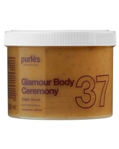Clamanti Salon Supplies - Purles 37 Glamour Body Exotic Scrub for Luxurious Skincare Energizing & Nourishing 500ml
