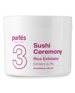 Purles 3 Sushi Ceremony Rice Exfoliator Natural Skin Smoothing Scrub 200ml