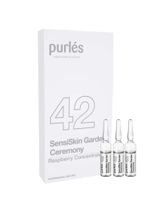 Clamanti Salon Supplies - Purles 42 SensiSkin Garden Ceremony Raspberry Concentrate for Sensitive Skin Soothing & Strenghtening 10x2ml