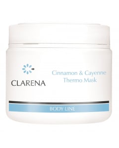 Clamanti Salon Supplies - Clarena Body Line Cinnamon And Cayenne Thermo Mask 500ml