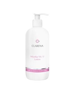 Clamanti Salon Supplies - Clarena Vitamin U Micellar Lotion for Sensitive Skin Rosacea and Broken Capillaries 500ml