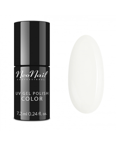Clamanti Salon Supplies - NeoNail UV/LED Hybrid Nail Gel Polish Milady 7.2ml -White Collar 4659