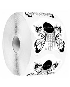 Clamanti Salon Supplies - NeoNail Studioline Nail Forms Butterfly 100 pcs