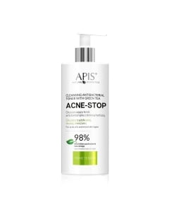 Clamanti Salon Supplies - Apis Home Terapis Acne Stop Cleansing Antibacterial Tonic with Green Tea 300ml