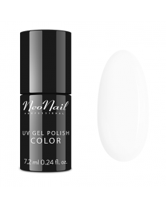 Clamanti Salon Supplies - NeoNail UV/LED Hybrid Nail Gel Polish Pure Love 7.2ml -French White 5055