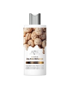 Clamanti Salon Supplies - Apis Sweet Cookie Shower Gel Balm with Hyaluronic Acid Cocoa & Almond Extract 300ml