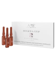 Clamanti Salon Supplies - Apis Professional Rosacea Stop Intensive Strengthening and Soothing Ampoules 10x3ml
