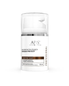 Clamanti Salon Supplies - Apis Professional Coffee Shot Biorevitalizing Eye Mask with Caffeic Acid and Coffee Seed Oil 50ml