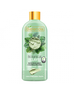 Clamanti Salon Supplies - Bielenda Botanical Clays Vegan Micellar Liquid with Green Clay for Oily Combination Skin 500ml