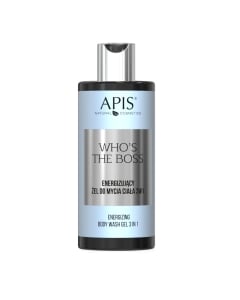 Clamanti Salon Supplies - Apis Who Is the Boss 3in1 Energising Shower Gel 300ml