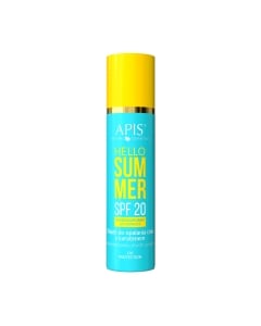 Clamanti Salon Supplies - Apis Hello Summer Waterproof Activator SPF 20 Sunscreen Body Oil with Carotene 150ml